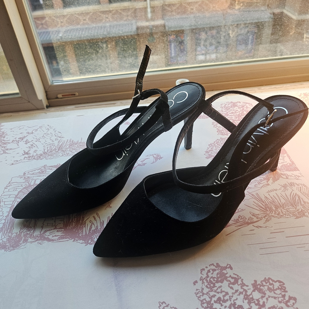 Calvin Klein Women's Black Heels - Picture 2 of 4